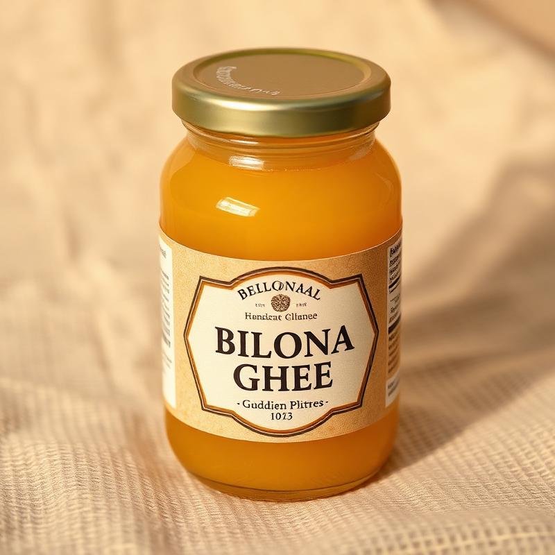 A2 bilona cow ghee in a traditional jar